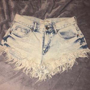 NWOT Acid Wash Shorts